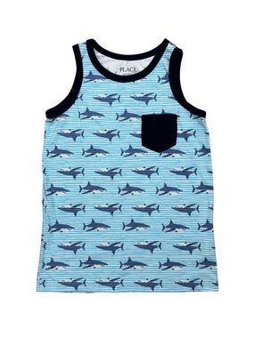Children’s Place Shark Tank Top 5/6 Blue